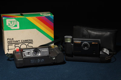 5/20結標 富士 FUJI INSTAX F50S 拍立得相機+Polaroid Joycam B050498 -相機 攝影周邊 錄影機 閃光燈 鏡頭 蔡司
