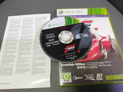 可玩可收藏 絕版經典遊戲 xbox360 極限競速4 Forza Motorsport 4精華版 中英合版 書房