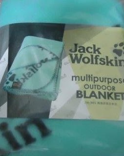 Jack Wolfskin 飛狼舒柔四季毯 雙面絨   股東紀念品