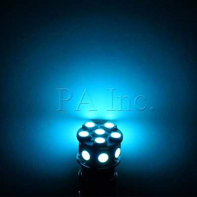 【PA LED】T20 7440 13晶 39晶體 SMD LED 迷你尺寸 煞車燈 方向燈 倒車燈 酷炫 冰藍色