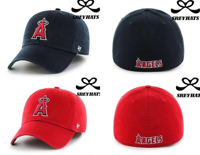 [SREY帽屋]預購＊47 Brand FRANCHISE MLB 洛杉磯天使 經典LOGO 軟版全封老帽 美國限定款