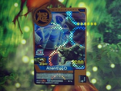 百獸大戰英文版2彈新增銅超卡:異次元蛋.O(Alien Egg O)