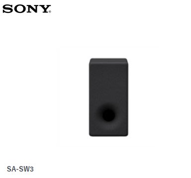 【d-PRICE 數位家電㍿】日本SONY  SA-SW3 無線超重低音喇叭 擴充專用(対応：HT-A9/A7000)