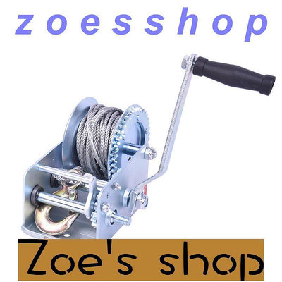 zoe-工具 緊線器美觀升降款式小型繩索建筑工程手動卷揚機 手搖600自鎖創意