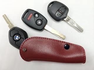 (本檔特價)BMW   NISSAN日產 toyota 晶片鑰匙lexus 三菱 honda 皮套 時尚 鑰匙皮套專用 長版