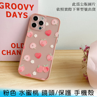 【台南/面交】iPhone SE 2/3/7/8 Plus 粉色 水蜜桃/桃子 鏡頭/全包 防摔/防撞 手機/保護殼