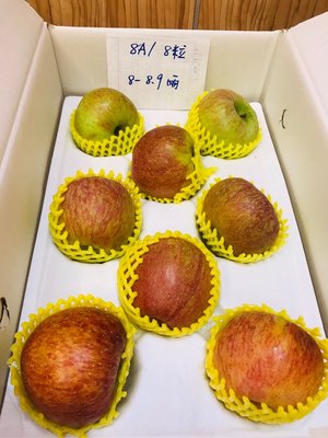梨山蜜蘋果(日本富士品種)~~海拔2000m(套袋)  香甜脆口 台灣特有清新微果酸   最後一批採收