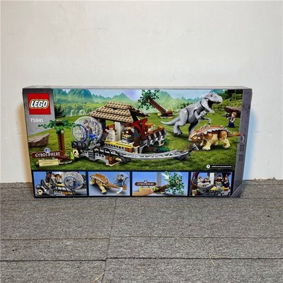 【現貨秒發】樂高 LEGO 侏羅紀世界 75941 暴虐霸王龍大戰甲龍超夯 精品