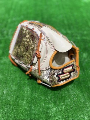 棒球世界全新SSK 2022新年限量款棒壘球手套龍紋拼接特價投手用12吋反手用