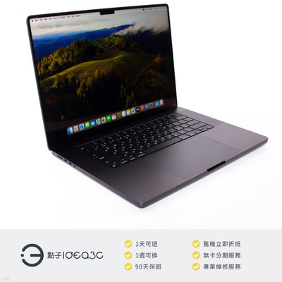 「點子3C」MacBook Pro 16吋 M3 Pro 太空黑【保固到2025年1月】18G 512G SSD MRW13TA 2023年款 DL948