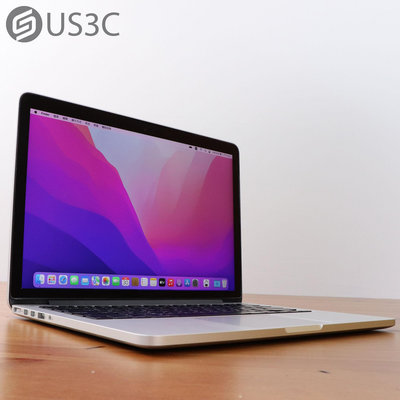 【US3C-板橋店】公司貨 2015年初 Apple Macbook Pro Retina 13吋 i5 2.7G 8G 256G 2015 銀 蘋果二手筆電