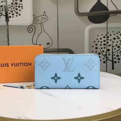 M80402 Louis Vuitton Summer 2021 Zippy Wallet-Cream