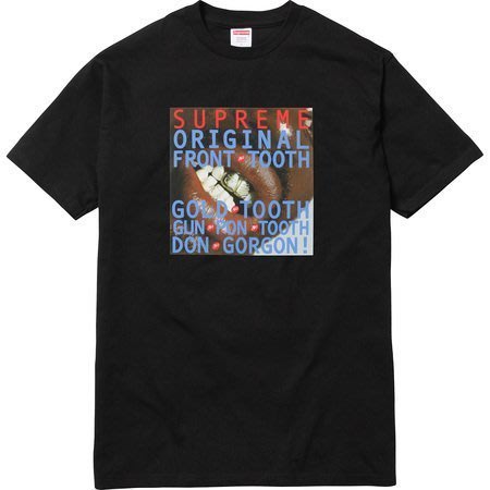 supreme gold gun tee