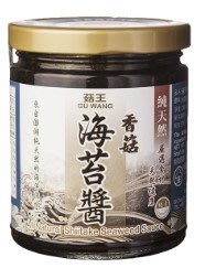菇王-香菇海苔醬 240g/罐(純素)  #搭配稀飯、飯糰等食物的絕佳選擇