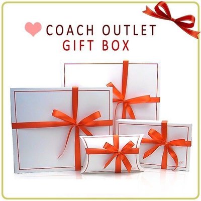 coach 專櫃 禮物盒 紙盒 禮盒 包裝盒 長夾 手拿包 包包