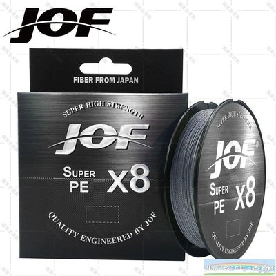 JOF X8 PE編織漁線超靈敏光滑結實PE複絲釣魚線15lbs-100lbs(100M 150M 300