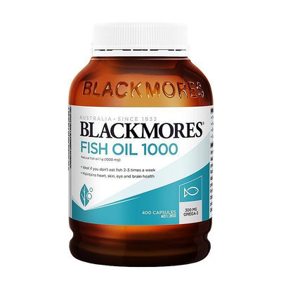 【換糖鋪子】現貨 澳洲 Blackmores 澳佳寶去腥味雙倍迷你深海魚油膠囊 400粒