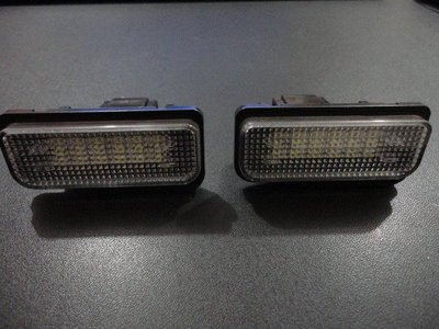 【炬霸科技】LED W203 5D 5門 WANON W211 W219 牌照燈 車牌燈 E200K E280 E350