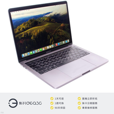「點子3C」MacBook Pro 13吋 TB版 i5 2.4G 太空灰【店保3個月】8G 512G A1989 2019年款 Apple 筆電 ZJ114