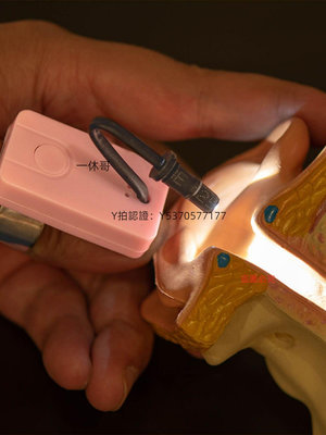 採耳工具 專業采耳充電拇指燈可視內窺掏挖耳朵工具發光耳勺USB手指燈