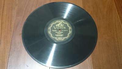 1930年Victor勝利 78轉留聲機唱片～鄉村音樂之父~Jimmie Rodgers