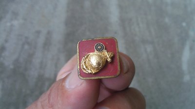 早期銅製海軍陸戰隊徽章