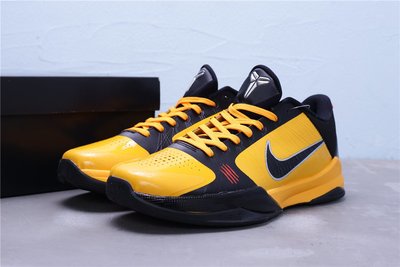 Nike Zoom Kobe 5 黑黃 休閒運動實戰籃球鞋 男鞋 CD4991-700