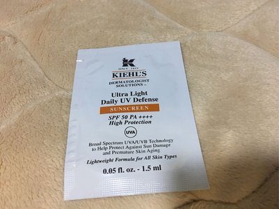 Kiehl's 契爾氏 集高效清爽UV防護乳 1.5ml