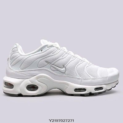 全新正品NIKE AIR MAX PLUS 全白熱帶魚604133-139 男女段| Yahoo奇摩拍賣