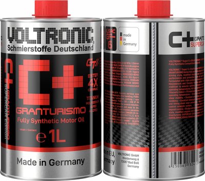 油購站 德國 VOLTRONIC ®摩德 GranTurismo C+ GT 超級跑車版比賽專用機油 1L 台灣公司貨