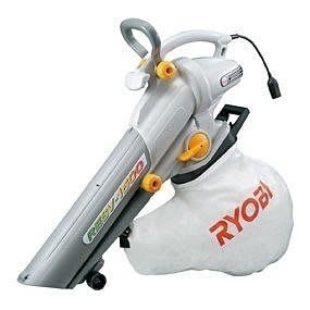 { 家事達 } 日本品牌RYOBI～1000型 手持式 大口徑 電動 吹風機.吹葉機+袋子*1 特價