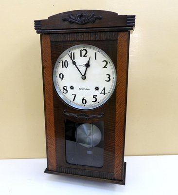 已售 日本製 早期精美日本製SEIKOSHA精工社 發條鐘 機械鐘 功能正常運行
