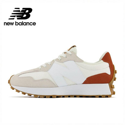New Balance 327 WS327RA  白橘 皮革