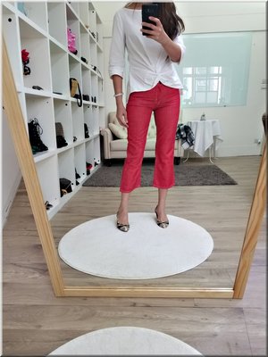 EARL JEAN 正品新品 紅色牛仔褲 七分褲 29號 原價16680