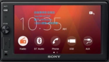 銓展汽車影音SONY XAV-AX1500 6.2吋觸控螢幕主機 WebLink/藍芽/USB/AUX 公司貨