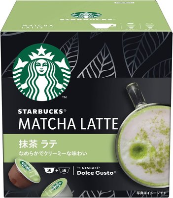 日本境內版 星巴克 Starbucks Nescafe 雀巢咖啡膠囊 抹茶拿鐵 含糖 6杯分