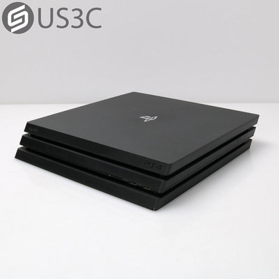 【US3C-桃園春日店】公司貨 Sony PS4 Pro 1TB HDD CUH-7017B 黑 電玩主機 二手主機