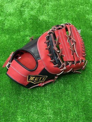 棒球世界全新ZETT 頂級硬式訂製牛皮棒球一壘手手套BPGT-2303特價黑色