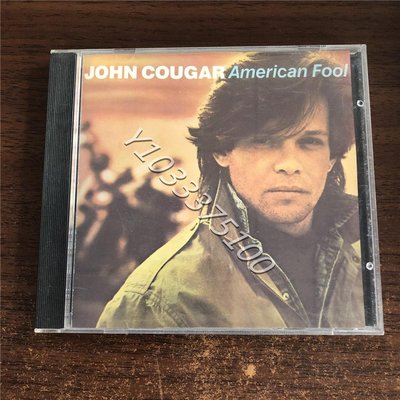 歐版拆封 約翰庫迦 搖滾 John Cougar American Fool 銀盤 唱片 CD 歌曲【奇摩甄選】468