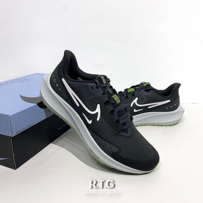 NIKE AIR ZOOM PEGASUS 39 SHIELD 黑灰 慢跑鞋 防潑水 男 DO7625-002