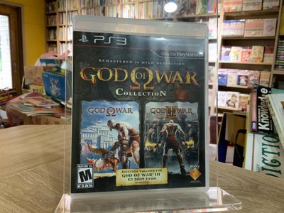 T5-11《 好書321》PS3正版遊戲片God of War collection/其他