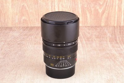 【台中品光攝影】Leica 徕卡 Summicron-M 90mm F2 III E55 黑色 加製大頭九#24439J