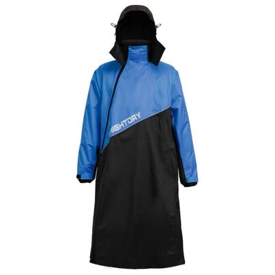 君邁 brightday 雨衣 X武士II 雙拉鍊 斜開 連身式 一件式 黑藍