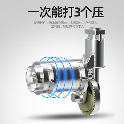 充氣泵 尤利特車載充氣泵小轎車便攜式汽車電動輪胎多功能12v車用打氣筒