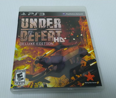 [現貨]PS3天翔鐵騎 豪華版 UNDER DEFEAT HD(光碟無刮)