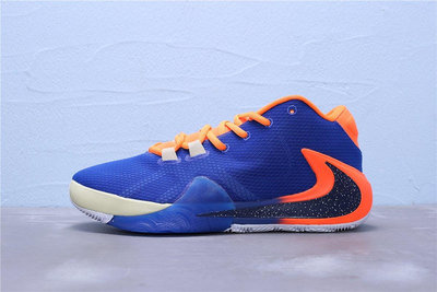 Nike Zoom Freak 1 字母哥 藍橙 運動休閒籃球鞋 潮流男鞋 BQ5423-146【ADIDAS x NIKE】