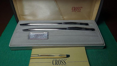 CROSS 高仕 愛爾蘭製 原子筆  自動鉛筆 對筆組