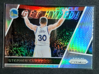Stephen Curry 2018-19 Prizm Get Hyped! Hyper