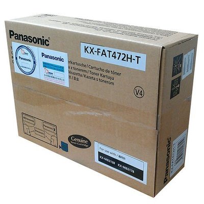 【胖胖秀OA】國際牌Panasonic KX-FAT472H-T原廠碳粉匣(3支/裝)※含稅※