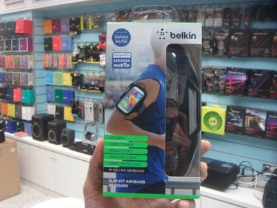 禾豐音響 公司貨 美國 Belkin 三星 Samsung Galaxy S4 s5 運動臂帶 套